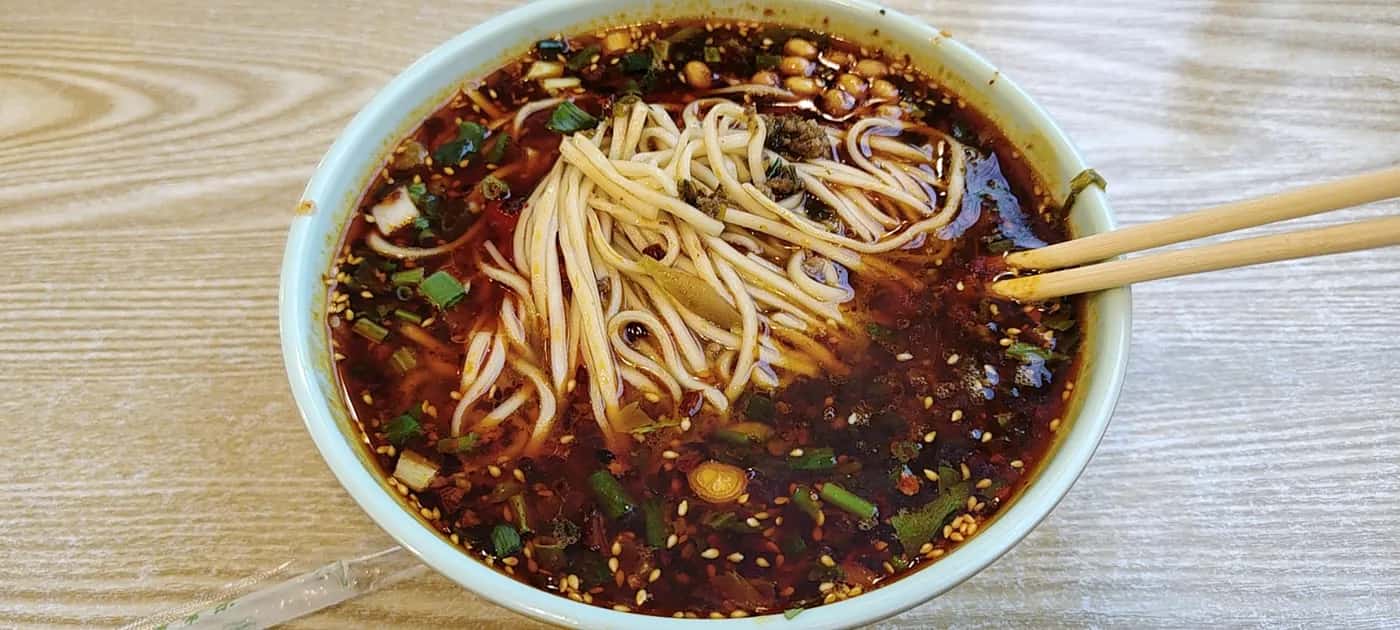 Local Chengdu food, a possible daytime pairing with an evening Sichuan Opera show.