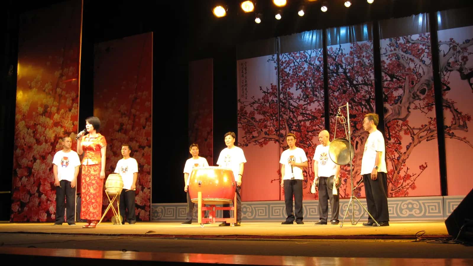 Sichuan Opera performer on stage in Chengdu.