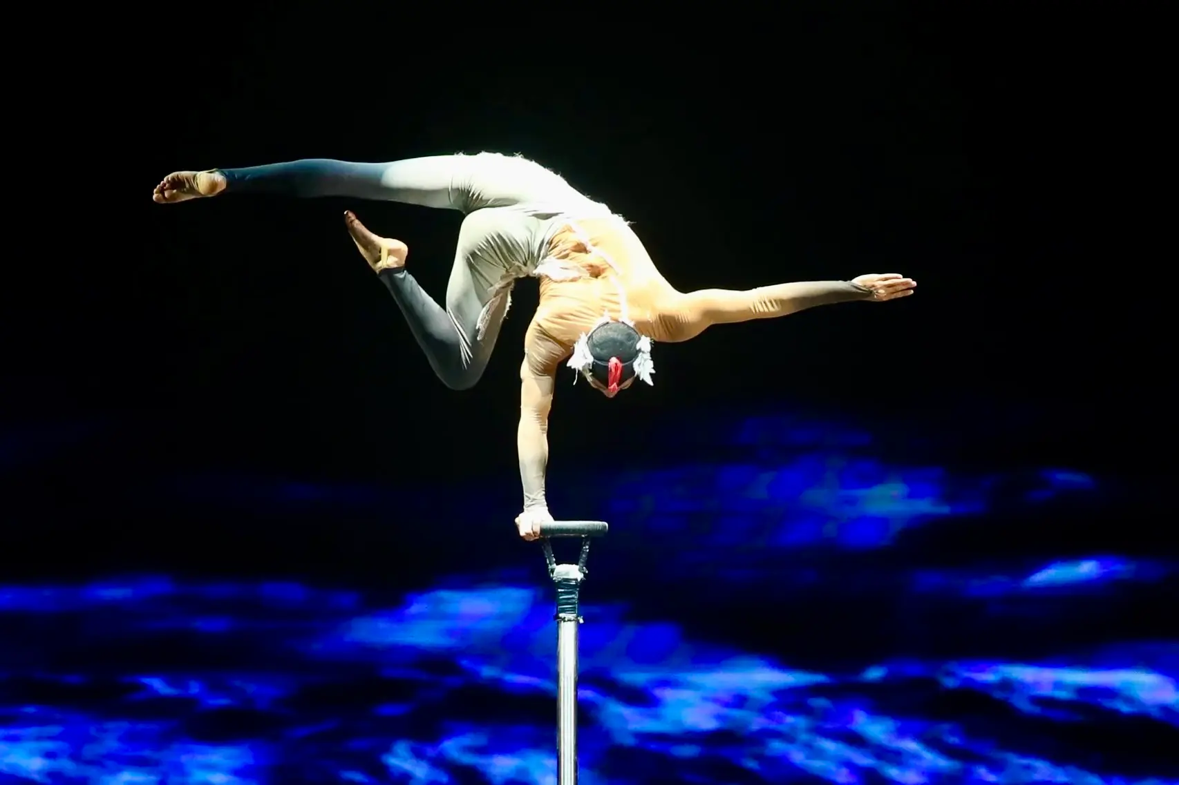 Chinese acrobatics show in Beijing with private hotel transfer.