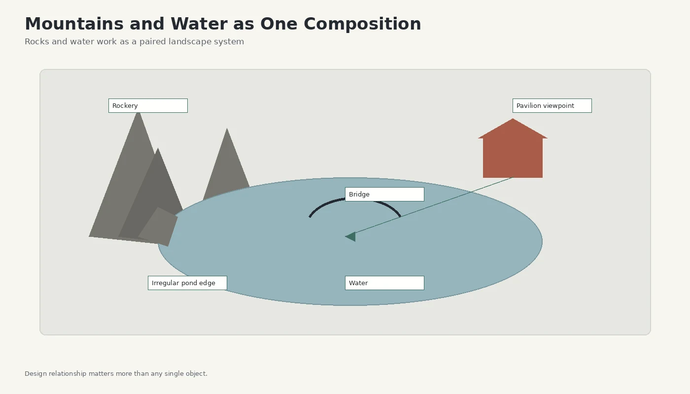 Mountains and Water as One Composition