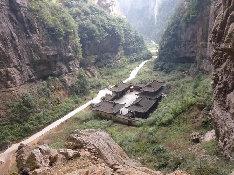 Wulong Karst private day tour from Chongqing.