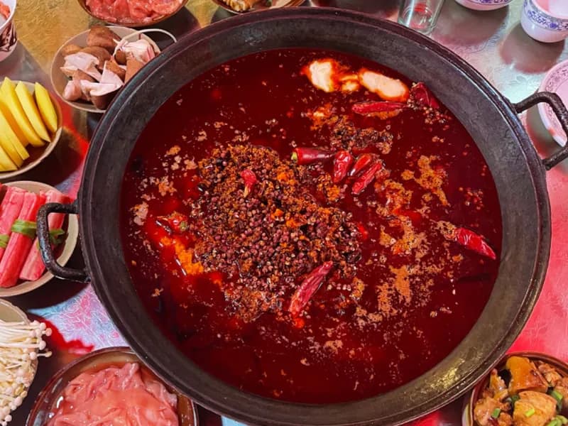 Chengdu food tour.