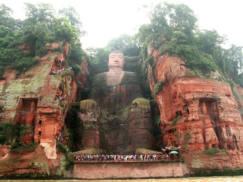 Leshan Giant Buddha private day tour from Chengdu.