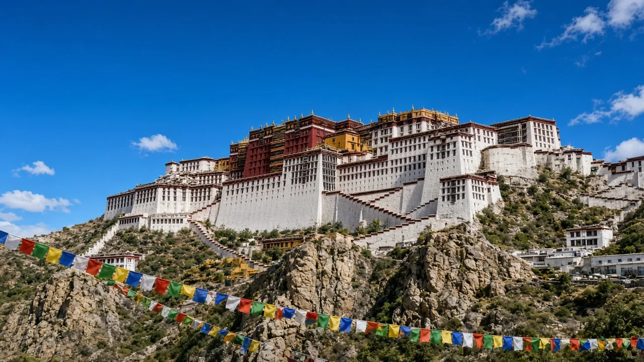 Potala Palace above Lhasa