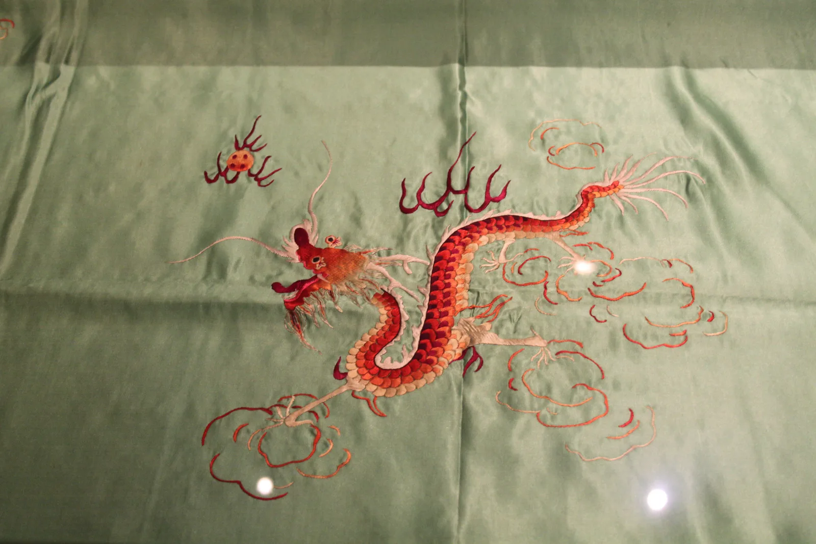 Sichuan embroidery at Sichuan Provincial Museum, Chengdu