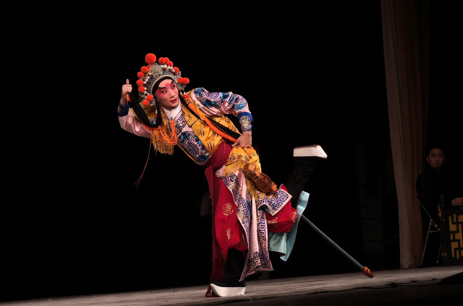 Peking Opera performance at Tianchan Theatre, Shanghai