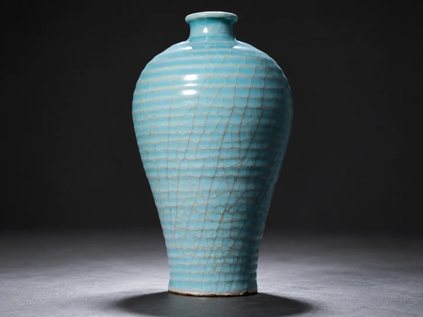 Longquan Celadon Meiping-Vase aus der südlichen Song-Dynastie Chinas