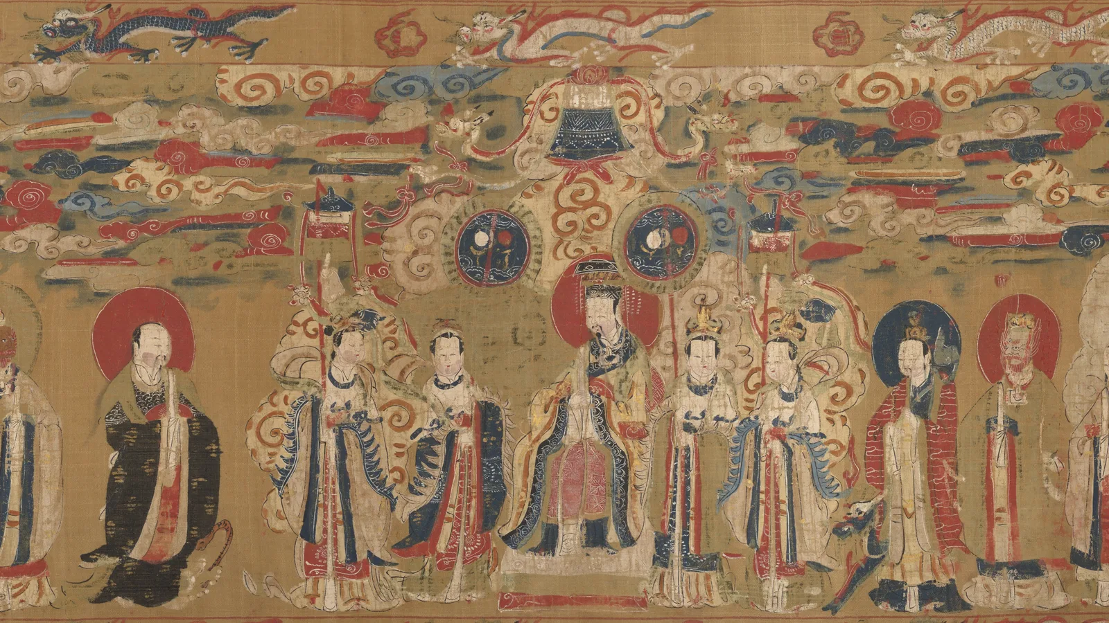 Historical Jade Emperor canonization scroll (Met Open Access context)