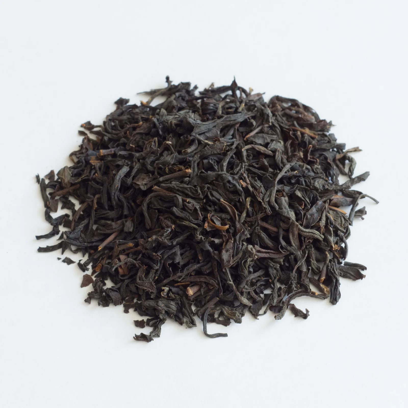 Lapsang Souchong black tea leaves