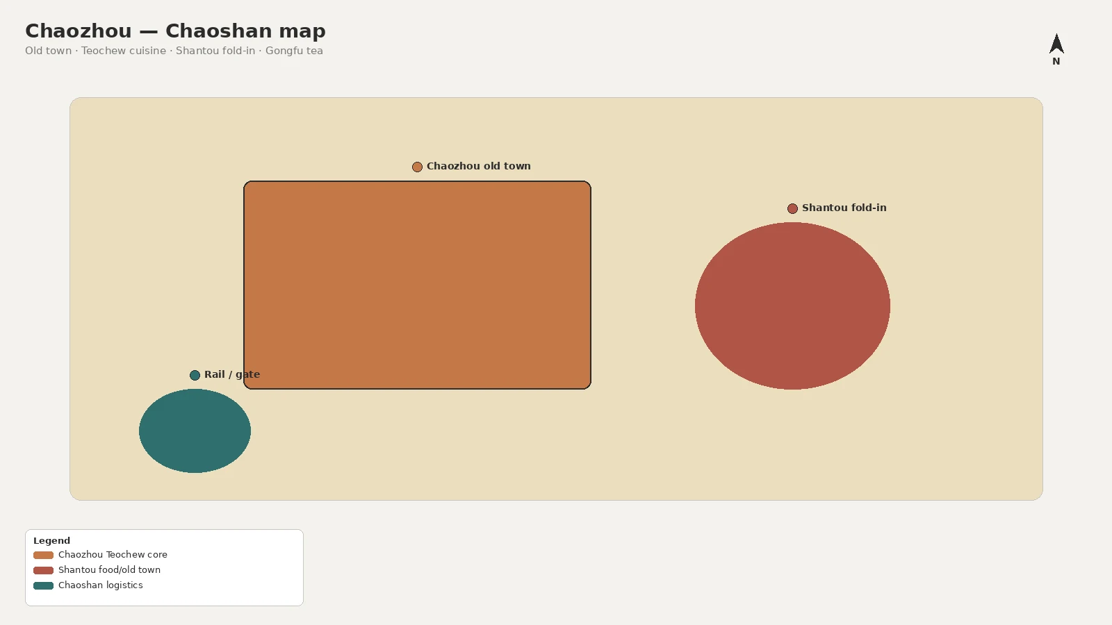 Chaozhou map