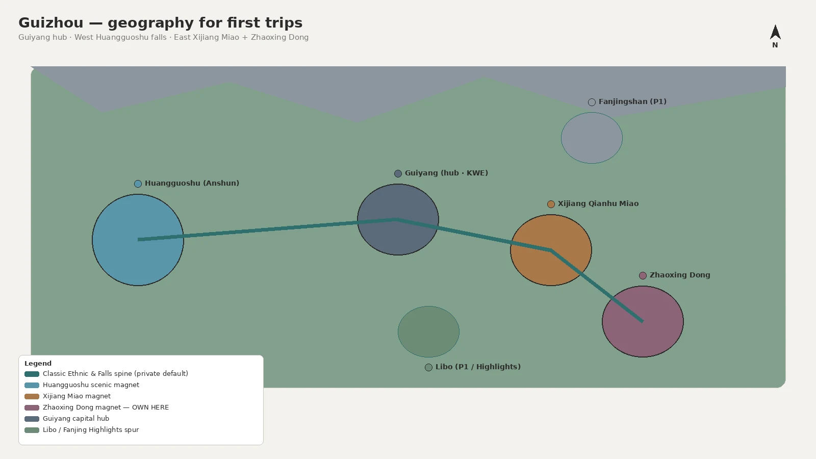 Guizhou geography for first trips