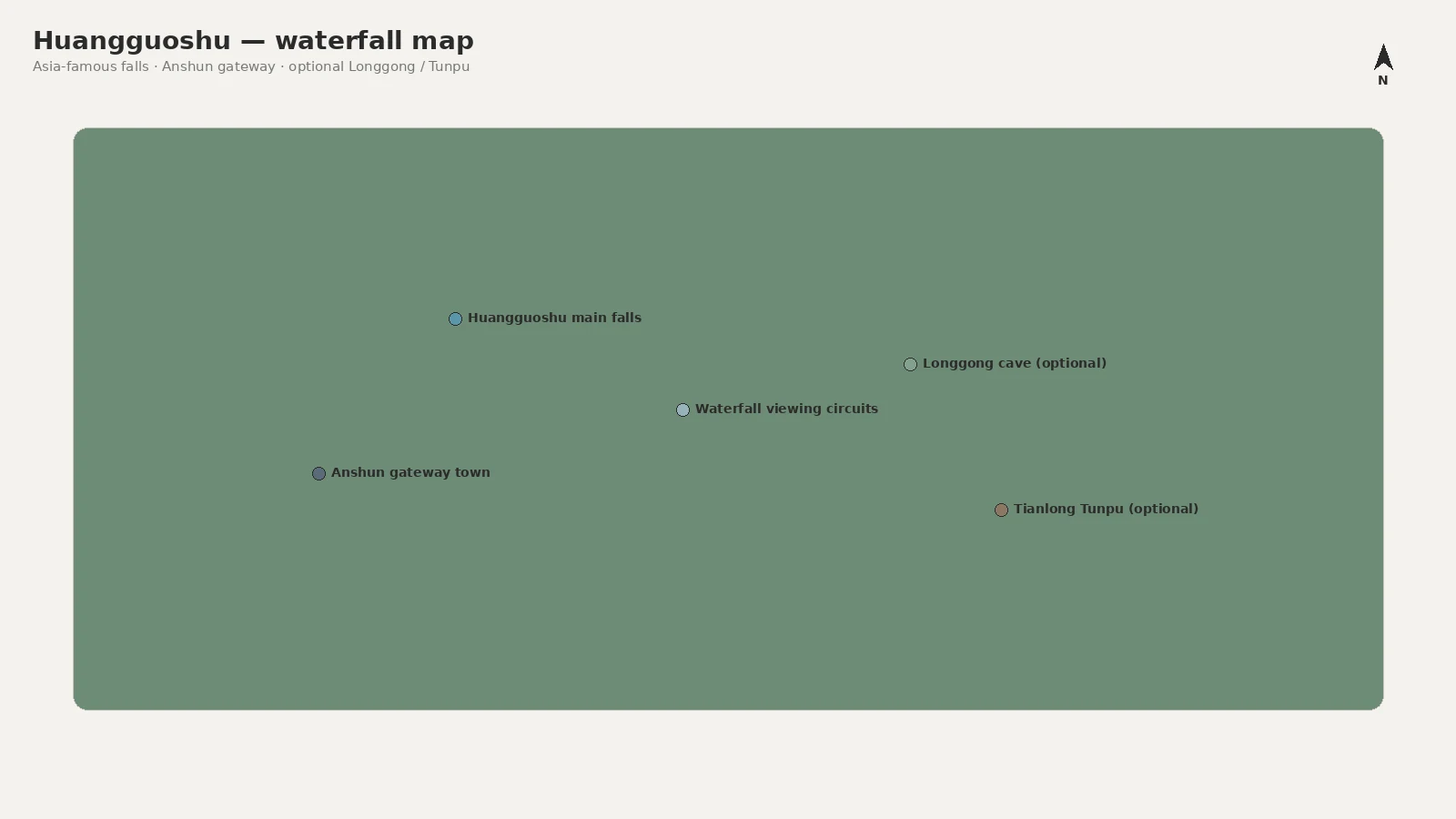 Huangguoshu map