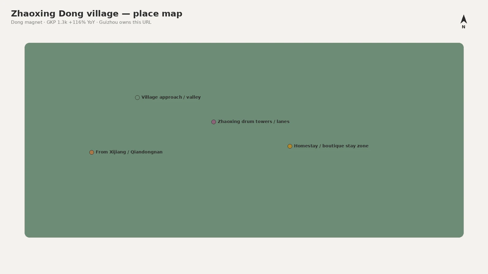 Zhaoxing place map