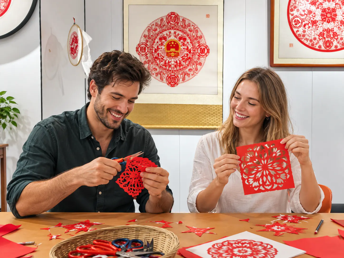 Hutong Paper Cutting Experience