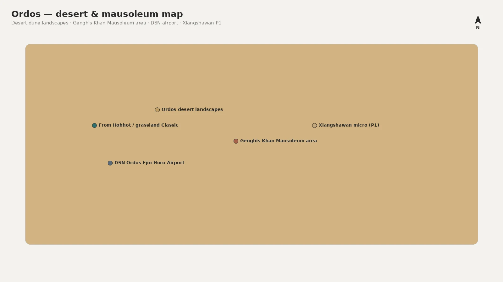 Ordos map