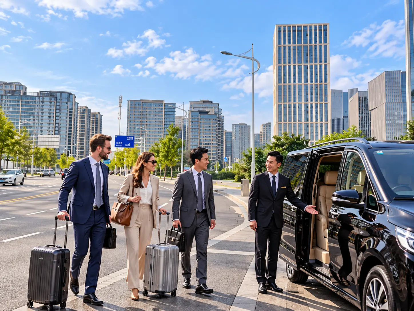 Privater Fahrer in Shijiazhuang | Flughafen, Geschäft & Tagesmiete | DragonTrail