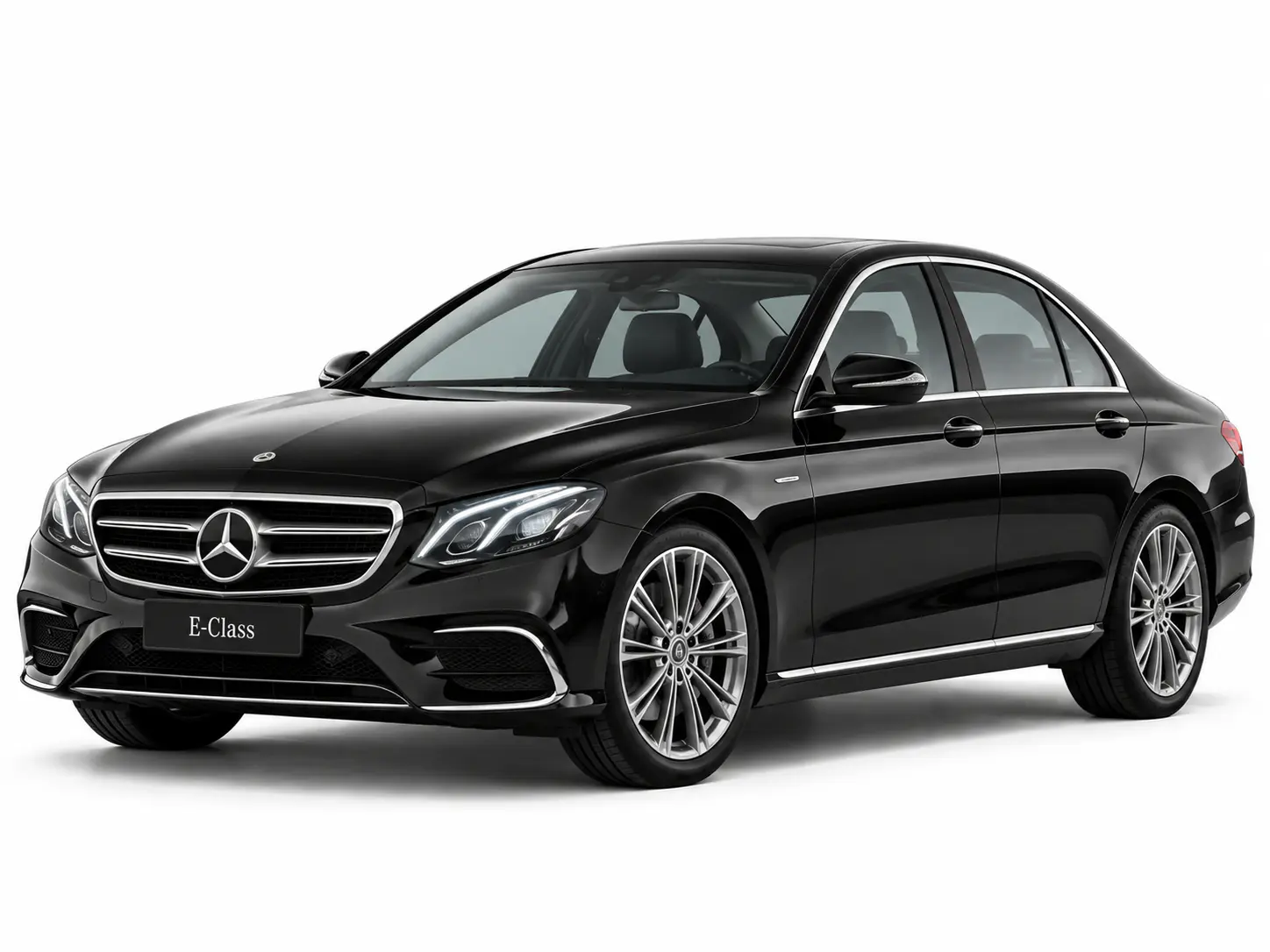 Mercedes-Benz E-Class executive sedan for private driver service